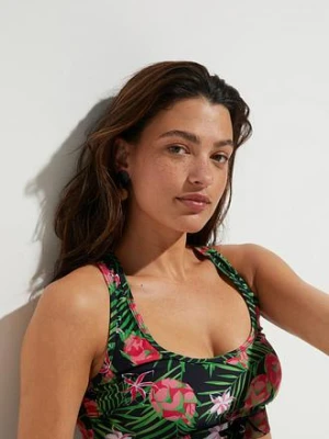 Bikini z biustonoszem bustier (2 części) bonprix