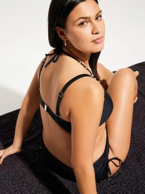 Bikini z biustonoszem typu balkonetka z dodatkowym wiązaniem z tyłu na szyi (2 części) bonprix
