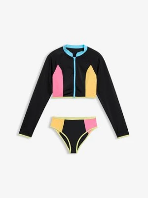 Bikini z długim rękawem (komplet 2-cz.) bonprix