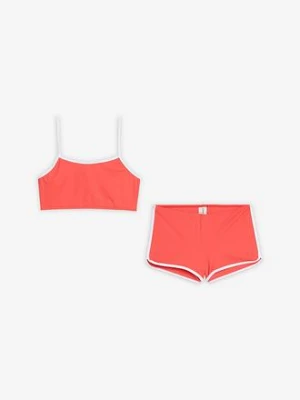Bikini z kontrastowymi szwami (2 części) bonprix