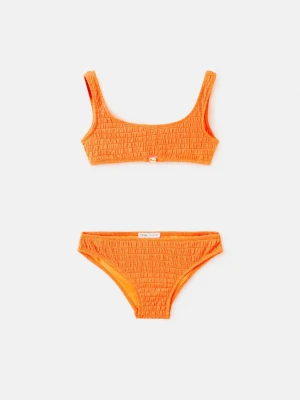 Bikini z teksturą pomarańczowy - Dzieci - lata - MANGO KIDS