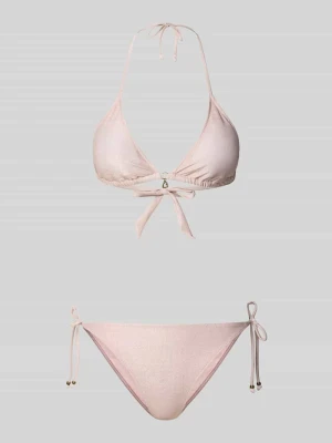 Bikini z usztywnianymi miseczkami i bocznym wiązaniem banana moon