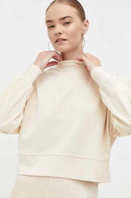 Billabong bluza damska kolor beżowy gładka
