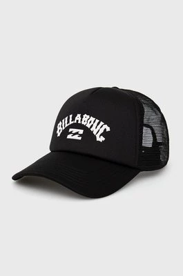 Billabong czapka kolor czarny z aplikacją W5CT01BIP1