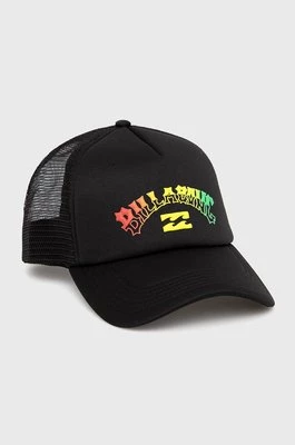 Billabong czapka kolor czarny z aplikacją W5CT01BIP1
