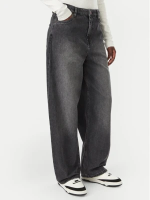 Billabong Jeansy Holly Baggy Mid EBJDP03011 Czarny Wide Leg