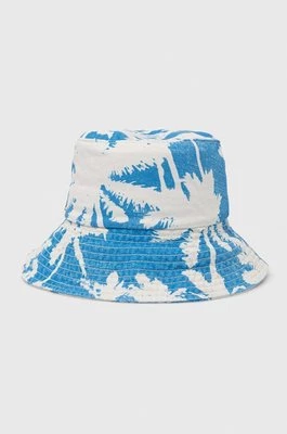Billabong kapelusz bawełniany kolor niebieski bawełniany