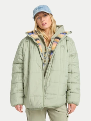 Billabong Kurtka przejściowa Happy Camper EBJJK00165 Zielony Regular Fit