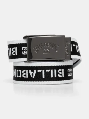 Billabong pasek Cog Print Web Belt męski kolor czarny ABYAA00264