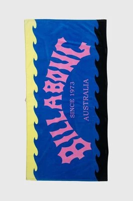 Billabong ręcznik bawełniany kolor niebieski ABYAA00259