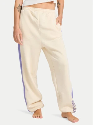 Billabong Spodnie dresowe 73 EBJFB03002 Beżowy Loose Fit