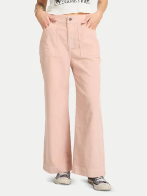 Billabong Spodnie materiałowe Sea Tone EBJNP00139 Różowy Wide Leg