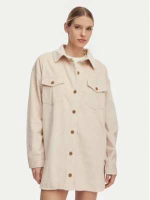 Billabong Sukienka koszulowa Winter Ocean EBJWD00149 Beżowy Boxy Fit