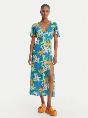 Billabong Sukienka letnia Jet Set EBJWD00134 Niebieski Regular Fit