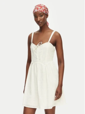 Billabong Sukienka letnia Romantic Vibes EBJWD00155 Kremowy Regular Fit