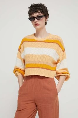 Billabong sweter Sol Time damski kolor żółty ABJSW00269