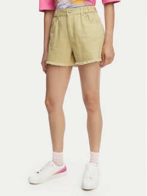 Billabong Szorty jeansowe Little Sister EBJDS00103 Zielony jasny Relaxed Fit