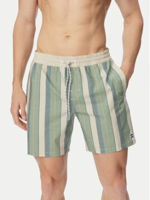 Billabong Szorty kąpielowe Sundays 17 EBYJV00146 Zielony Regular Fit