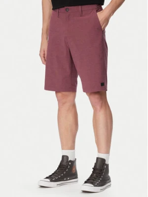 Billabong Szorty materiałowe Crossfire ABYWS00188 Fioletowy Regular Fit