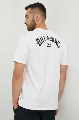 Billabong t-shirt bawełniany kolor biały z nadrukiem C1SS65BIP2