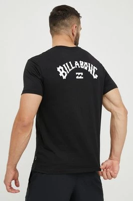 Billabong t-shirt bawełniany kolor czarny z nadrukiem C1SS65BIP2