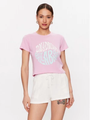 Billabong T-Shirt Dream The Day EBJZT00134 Różowy Regular Fit