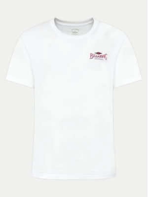 Billabong T-Shirt Dreamy Place EBYZT00170 Biały Regular Fit