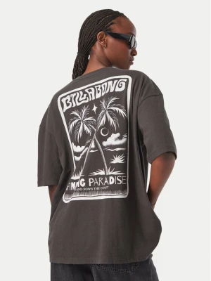 Billabong T-Shirt EBJZT00638 Szary ciemny Oversize
