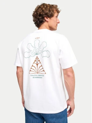 Billabong T-Shirt Floating EBYZT00387 Biały Regular Fit