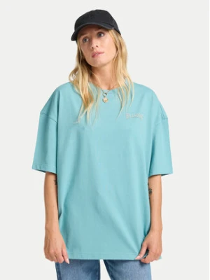 Billabong T-Shirt Reach For Sunshine EBJZT00478 Turkusowy Loose Fit