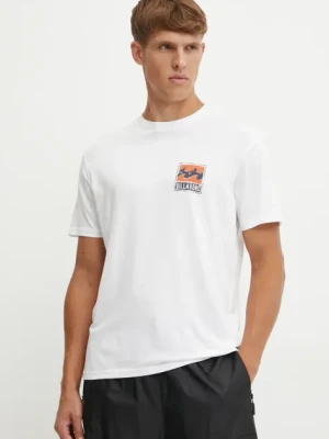 Billabong t-shirt Stamp męski kolor biały z nadrukiem EBYZT00145