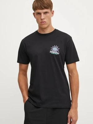 Billabong t-shirt Up Rise męski kolor czarny z nadrukiem ABYZT02473