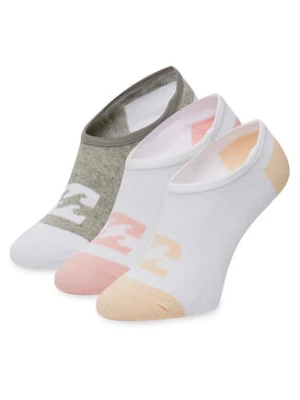 Billabong Zestaw 3 par stopek damskich AS_BILLABONG_07S_SS25 (3-PACK) Czarny