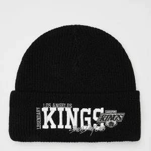 Mitchell & Ness Billboard Knit Vintage NHL Los Angeles Kings uniseks Czapki beanie czarny rozmiar Akcesoria