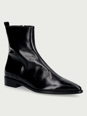 Billi Bi botki damskie skórzane Black calf 80