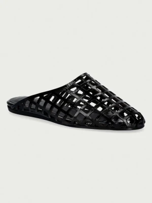 Billi Bi klapki damskie skórzane Black naplack 260