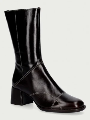 Billi Bi kozaki damskie skórzane Espresso calf / brown heel 86