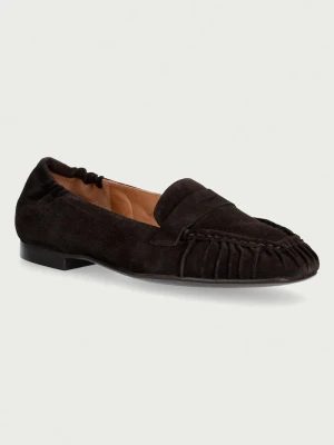 Billi Bi mokasyny damskie zamszowe T.moro Delizioso suede 556 brązowy