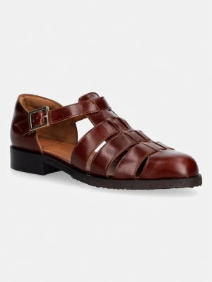 Billi Bi półbuty damskie skórzane Cognac bark calf