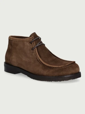 Billi Bi półbuty damskie zamszowe Arabica babysilk suede 554 brązowy
