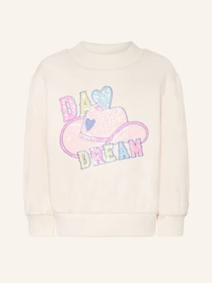 Billieblush Bluza Nierozpinana Z Cekinami I Błyszczącą Przędzą rosa