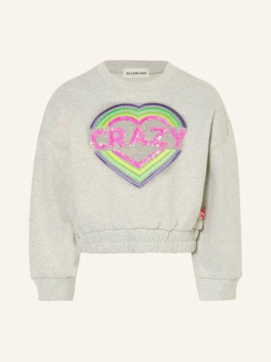 Billieblush Bluza Z Błyszczącą Przędzą I Cekinami grau szary