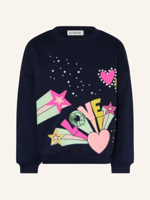 Billieblush Bluza Z Cekinami blau