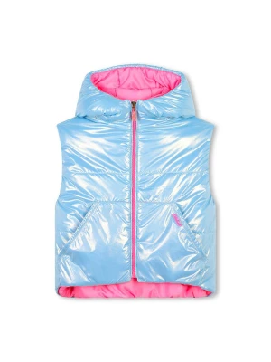 Billieblush Kamizelka pikowana w kolorze błękitnym rozmiar: 110