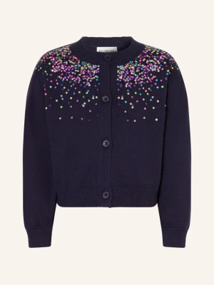 Billieblush Kardigan Z Cekinami blau GRANATOWY