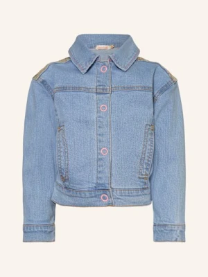 Billieblush Kurtka Jeansowa Z Cekinami blau