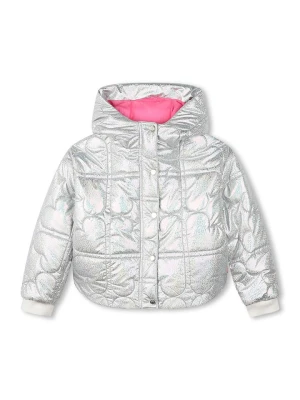 Billieblush Kurtka pikowana w kolorze srebrnym rozmiar: 152