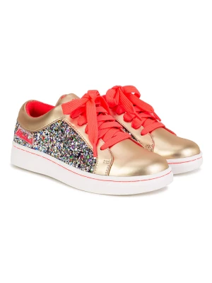 Billieblush Sneakersy w kolorze złoto-koralowym ze wzorem rozmiar: 31