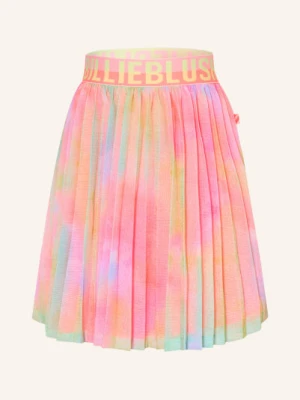Billieblush Spódnica Plisowana Z Siateczki rosa