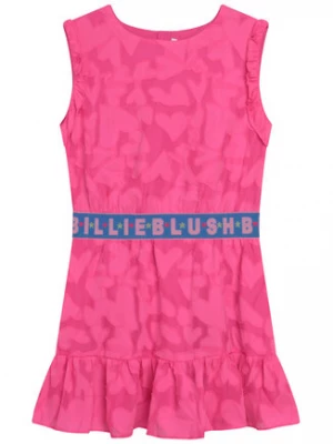 Billieblush Sukienka elegancka U12803 Różowy Regular Fit